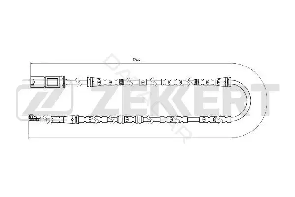 Датчик износа тормозных колодок ZEKKERT BS-8101
