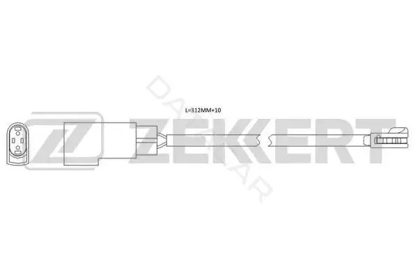 Датчик износа тормозных колодок ZEKKERT BS-8116