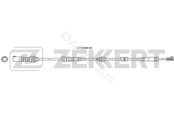 Датчик износа тормозных колодок ZEKKERT BS-8121