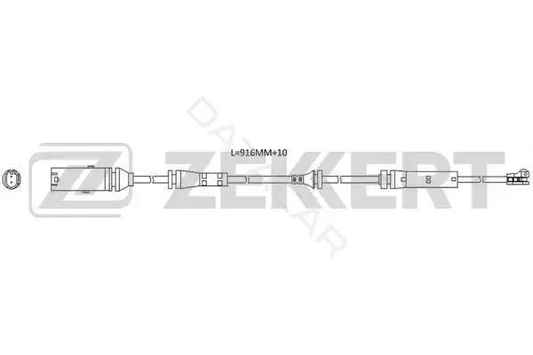Датчик износа тормозных колодок ZEKKERT BS-8129