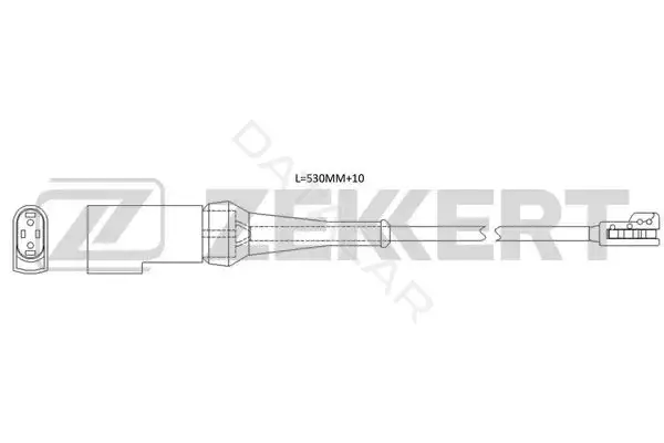 Датчик износа тормозных колодок ZEKKERT BS-8132