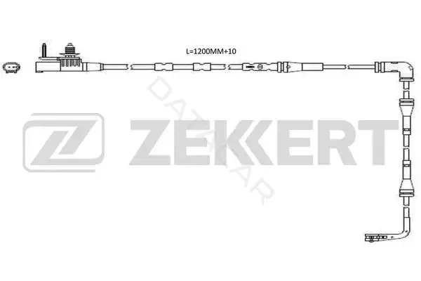 Датчик износа тормозных колодок ZEKKERT BS-8135