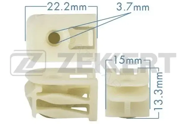 Клипса молдинга ZEKKERT BE-1200