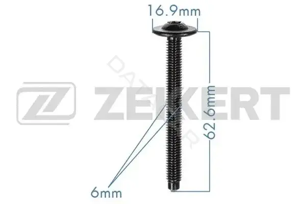 Клипса молдинга ZEKKERT BE-1245