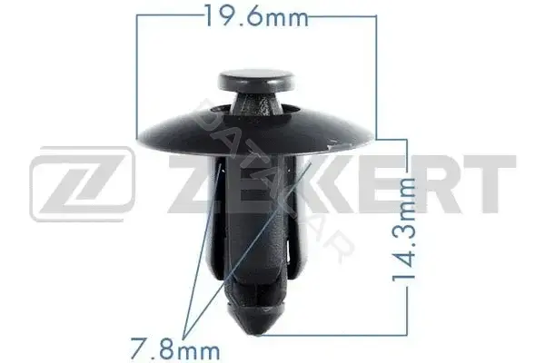 Клипса молдинга ZEKKERT BE-1331