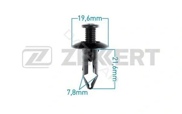Клипса молдинга ZEKKERT BE-1426
