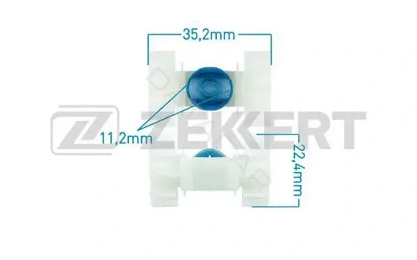 Клипса молдинга ZEKKERT BE-1450