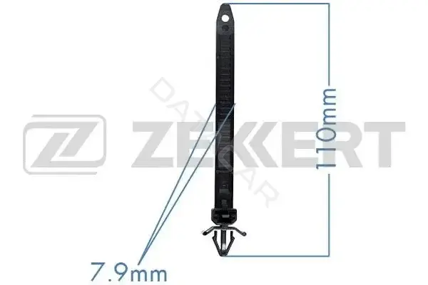 Клипса молдинга ZEKKERT BE-1458