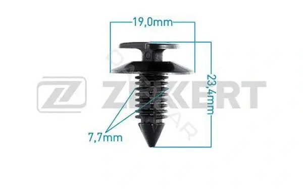 Клипса молдинга ZEKKERT BE-1476