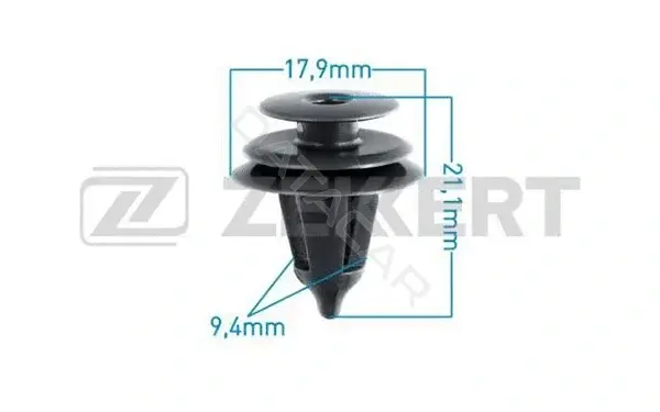 Клипса молдинга ZEKKERT BE-1506