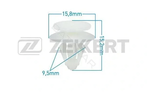 Клипса молдинга ZEKKERT BE-1541