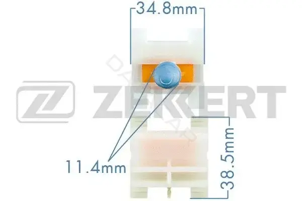 Клипса молдинга ZEKKERT BE-1610