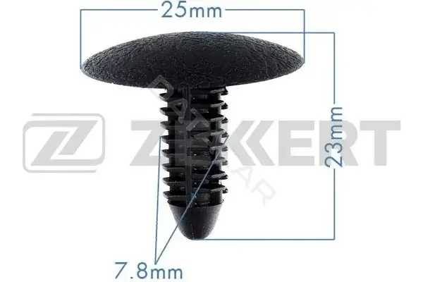 Клипса молдинга ZEKKERT BE-1881