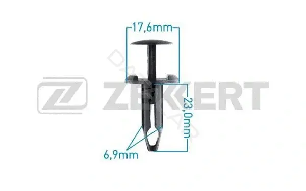 Клипса молдинга ZEKKERT BE-2001