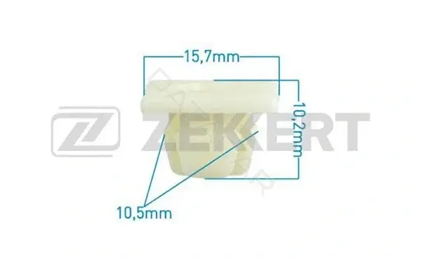Клипса молдинга ZEKKERT BE-2057