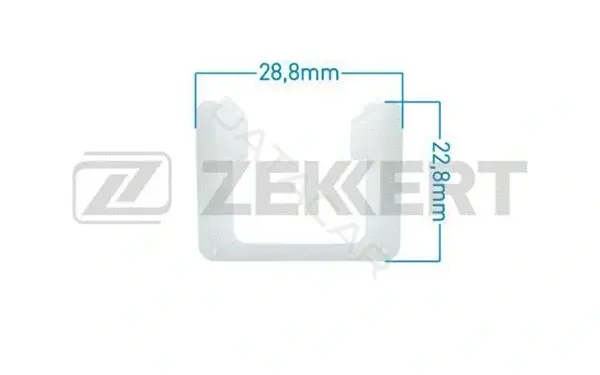 Клипса молдинга ZEKKERT BE-2140