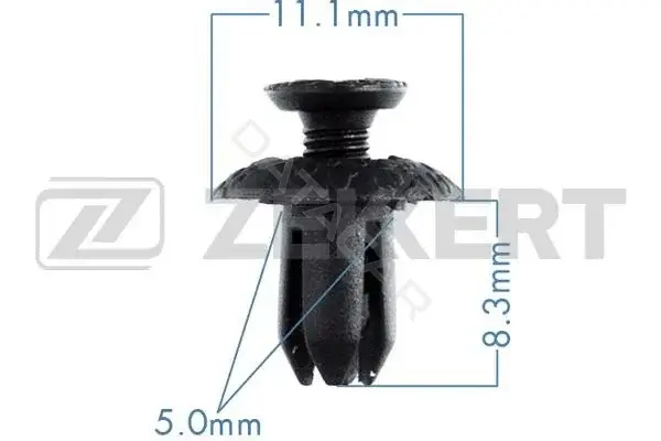 Клипса молдинга ZEKKERT BE-2147
