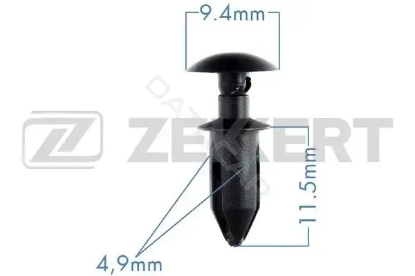 Клипса молдинга ZEKKERT BE-2206