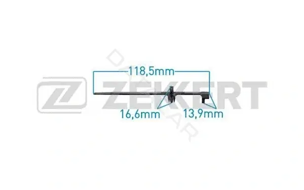 Клипса молдинга ZEKKERT BE-2286