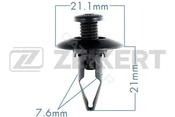 Клипса молдинга ZEKKERT BE-2299