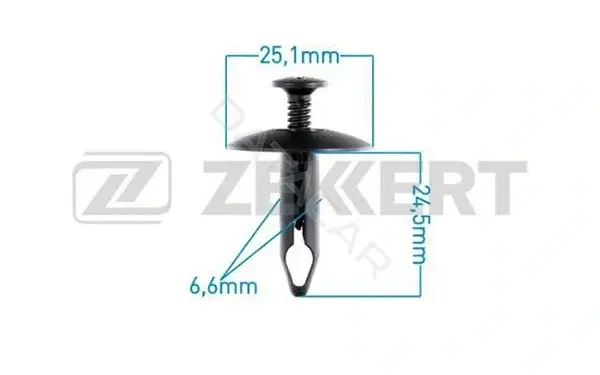 Клипса молдинга ZEKKERT BE-2349