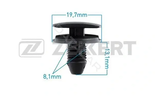 Клипса молдинга ZEKKERT BE-2400