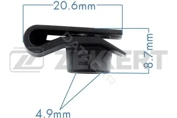 Клипса молдинга ZEKKERT BE-2402