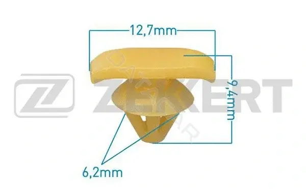 Клипса молдинга ZEKKERT BE-2515