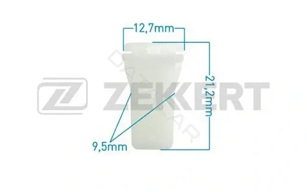 Клипса молдинга ZEKKERT BE-2558