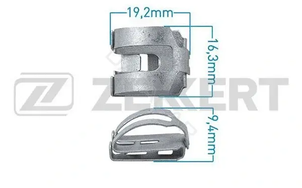 Клипса молдинга ZEKKERT BE-2584