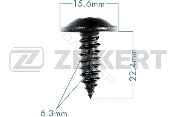 Клипса молдинга ZEKKERT BE-2587