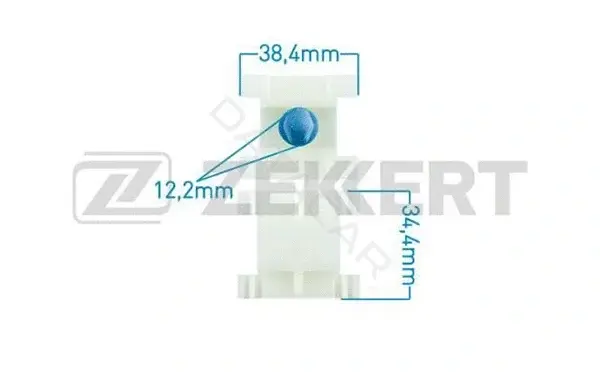 Клипса молдинга ZEKKERT BE-2609