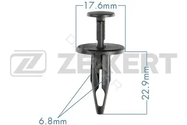 Клипса молдинга ZEKKERT BE-2692