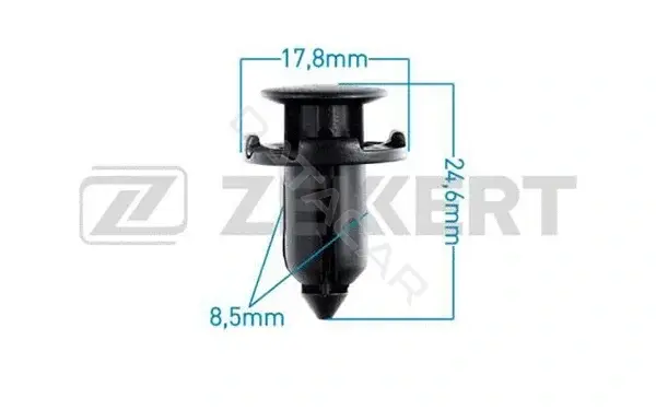 Клипса молдинга ZEKKERT BE-2693