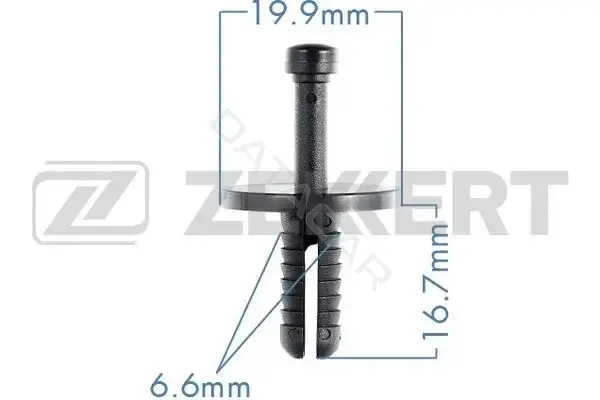Клипса молдинга ZEKKERT BE-2700