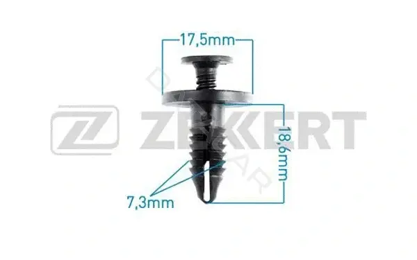 Клипса молдинга ZEKKERT BE-2711