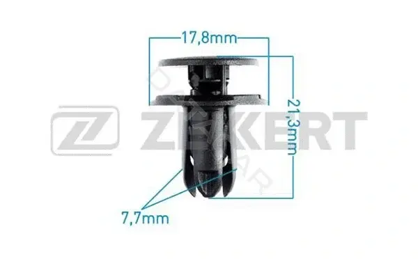 Клипса молдинга ZEKKERT BE-2769