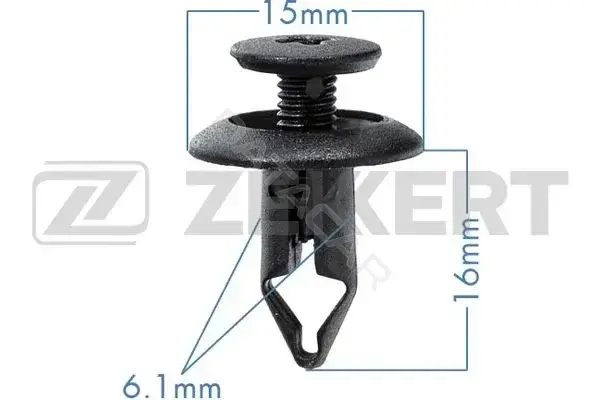 Клипса молдинга ZEKKERT BE-2881