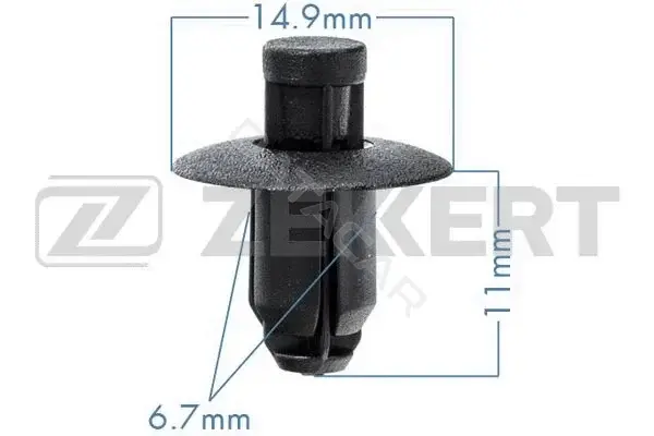 Клипса молдинга ZEKKERT BE-2923