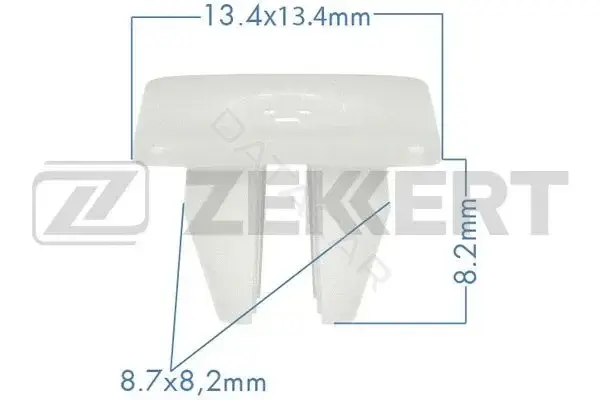 Клипса молдинга ZEKKERT BE-2970