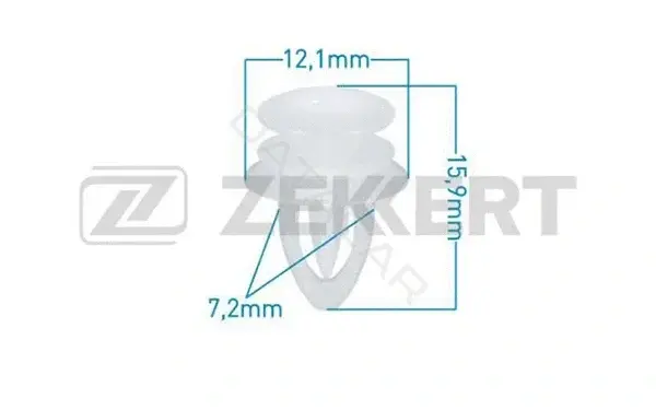 Клипса молдинга ZEKKERT BE-2993