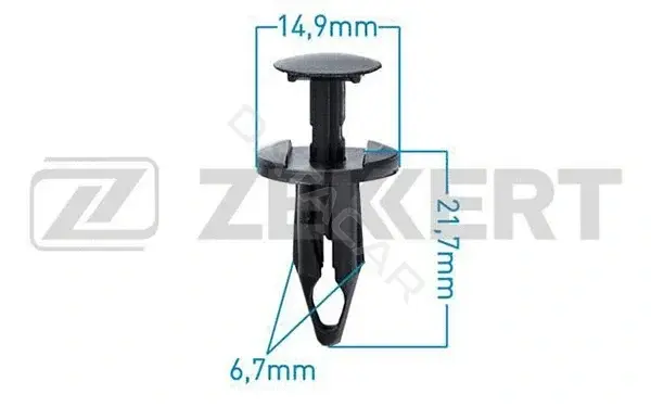 Клипса молдинга ZEKKERT BE-3038