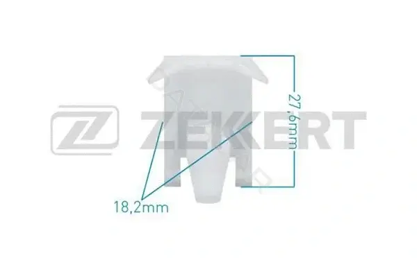 Клипса молдинга ZEKKERT BE-3077