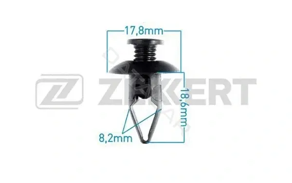 Клипса молдинга ZEKKERT BE-3100