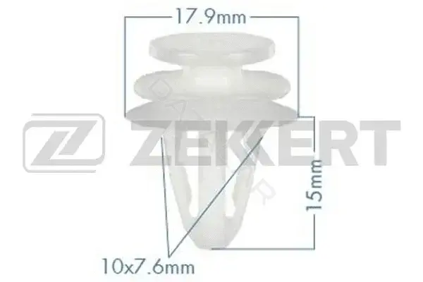 Клипса молдинга ZEKKERT BE-3239
