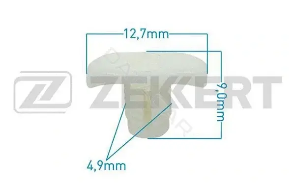 Клипса молдинга ZEKKERT BE-3490