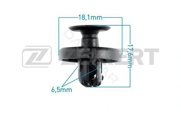 Клипса молдинга ZEKKERT BE-3495