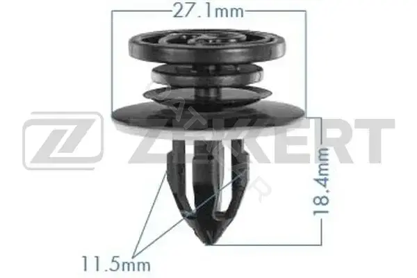 Клипса молдинга ZEKKERT BE-3505