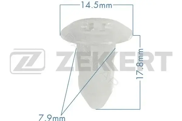 Клипса молдинга ZEKKERT BE-3517