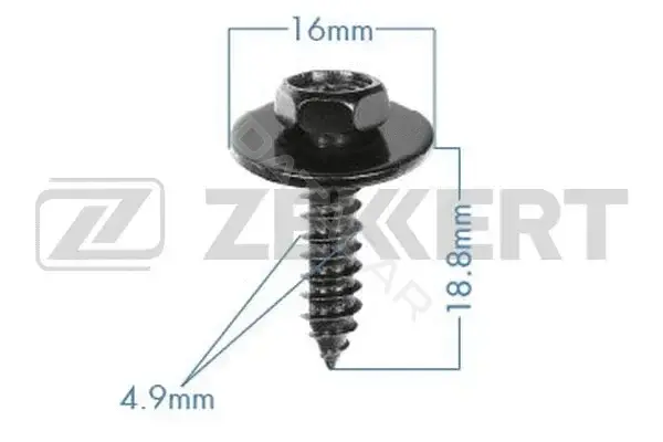 Клипса молдинга ZEKKERT BE-3541